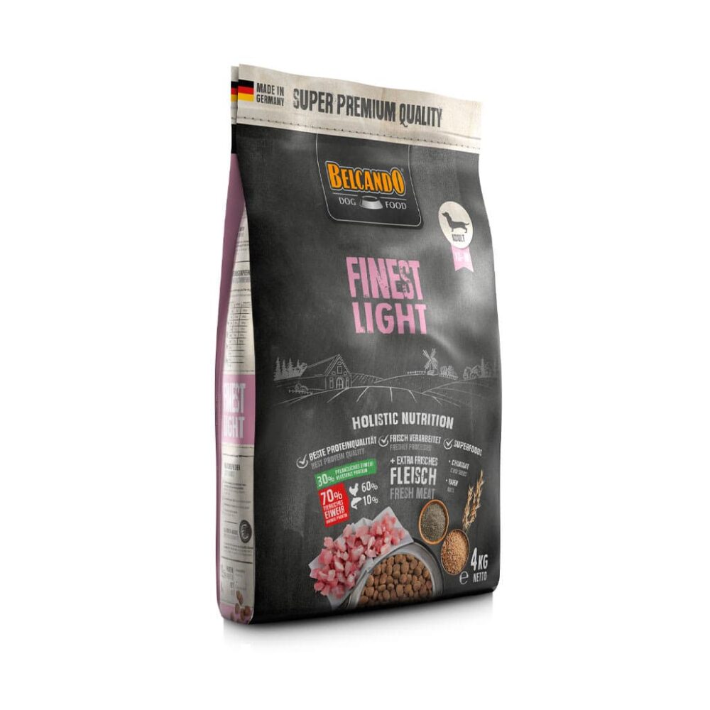 Belcando finest light 4 kilos. Adultos pequeños o edad avanzada.