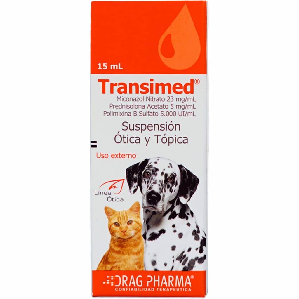 Transimed suspensión ótica y tópica